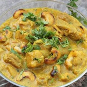 Chicken Curry with Cashews