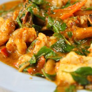 Coconut Curry with Shrimp