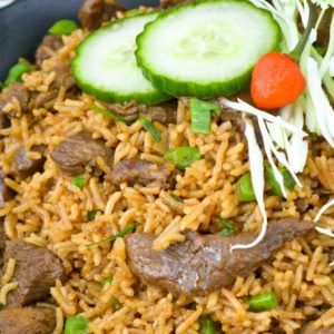 Lamb Curry Fried Rice