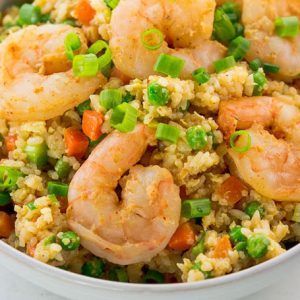 Shrimp Curry Fried Rice